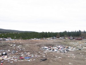 The landfill